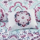 Alternate image 13 for Intelligent Design Vinnie 8-Piece Reversible Full Comforter Set in Purple