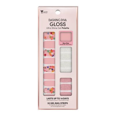 Dashing Diva GLOSS Ultra Shine Gel Palette Nail Strips in Bug Off