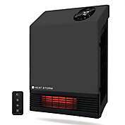 Heat Storm 1000-Watt Deluxe Indoor Infrared Wall Heater in Grey