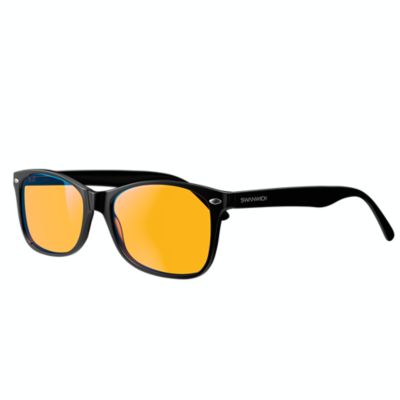 Swanwick Swannies Blue Light Blocking Classic Glasses In Black
