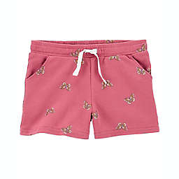 carter's® Butterfly Pull-On French Terry Shorts