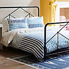 Alternate image 0 for The Novogratz Painterly Stripe 2-Piece Twin/Twin XL Comforter Set in Blue