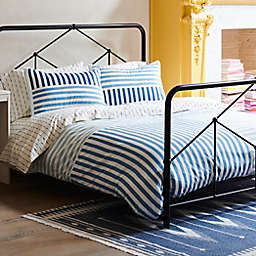 The Novogratz Painterly Stripe 2-Piece Twin/Twin XL Comforter Set
