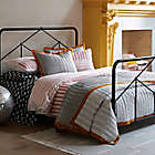Alternate image 2 for The Novogratz Painterly Stripe 3-Piece King Comforter Set in Pink