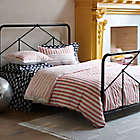 Alternate image 1 for The Novogratz Painterly Stripe 3-Piece King Comforter Set in Pink