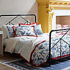 Alternate image 1 for The Novogratz Painterly Stripe 2-Piece Twin/Twin XL Comforter Set in Blue