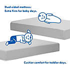 Alternate image 1 for DaVinci Deluxe Coil 2-Stage Dual-Side Crib &amp; Toddler Mattress