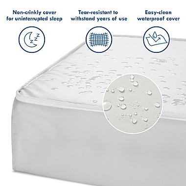DaVinci Deluxe Coil 2-Stage Dual-Side Crib &amp; Toddler Mattress. View a larger version of this product image.