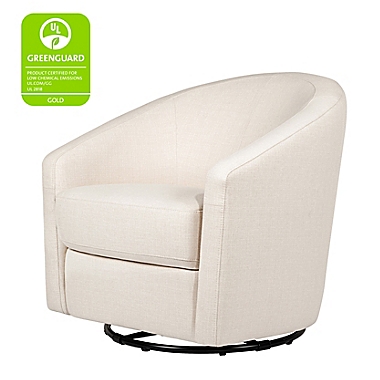 Babyletto Madison Swivel Glider in Performance Natural. View a larger version of this product image.