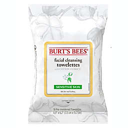 Burt's Bees® 10-Count Facial Cleansing Towelettes for Sensitive Skin