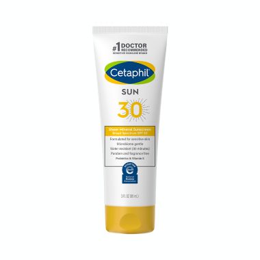 Cetaphil&reg; 3 fl. oz. Sheer Mineral Sunscreen Lotion Broad Spectrum SPF 30. View a larger version of this product image.