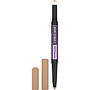 Maybelline&reg; Express Brow 2-In-1 Pencil and Powder Eyebrow Makeup in Light Brown