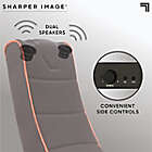 Alternate image 2 for Sharper Image&reg; Foldable Gaming Chair with Speakers in Black