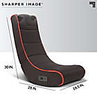 Alternate image 5 for Sharper Image&reg; Foldable Gaming Chair with Speakers in Black