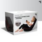 Alternate image 6 for Sharper Image&reg; Foldable Gaming Chair with Speakers in Black