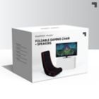 Alternate image 7 for Sharper Image&reg; Foldable Gaming Chair with Speakers in Black