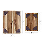 Alternate image 11 for Our Table&trade; 2-Piece Acacia Wood Cutting Board Set