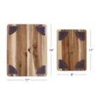 Alternate image 11 for Our Table&trade; 2-Piece Acacia Wood Cutting Board Set
