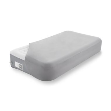 Brookstone&reg; Perfect 12-Inch Twin Air Mattress with Built-In Pump. View a larger version of this product image.