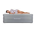 Alternate image 17 for Brookstone&reg; Perfect 24-Inch Queen Air Mattress in Grey