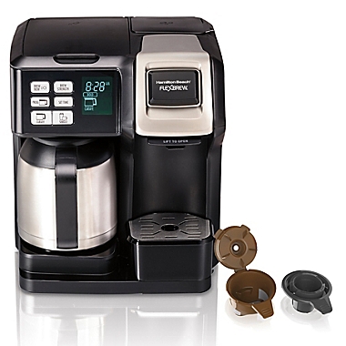 Hamilton Beach&reg; FlexBrew&reg; 2-Way Thermal Coffee Maker in Black. View a larger version of this product image.