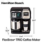Alternate image 5 for Hamilton Beach&reg; FlexBrew&reg; 2-Way Thermal Coffee Maker in Black