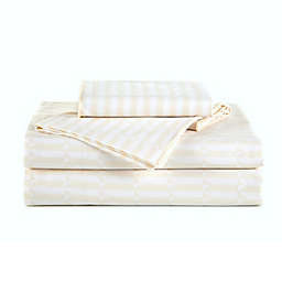 The Novogratz Waverly Queen Sheet Set in Off White