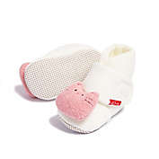 Shooshoos&trade; Size 0-6M Ottery Slipper Bootie in White