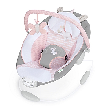 Ingenuity&trade; Flora the Unicorn&trade; Soothing Bouncer. View a larger version of this product image.