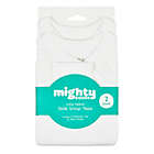 Alternate image 3 for mighty goods&trade; Newborn 2-Pack Long Sleeve Side Snap Tees in White