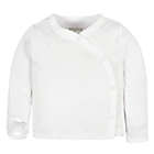 Alternate image 2 for mighty goods&trade; Newborn 2-Pack Long Sleeve Side Snap Tees in White