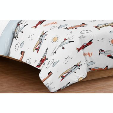 Sweet Jojo Designs Airplane Bedding Collection. View a larger version of this product image.