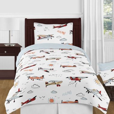 Sweet Jojo Designs Airplane Bedding Collection. View a larger version of this product image.