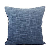 Saro Lifestyle Ombre 20-Inch Square Decorative Down Pillow in Navy Blue