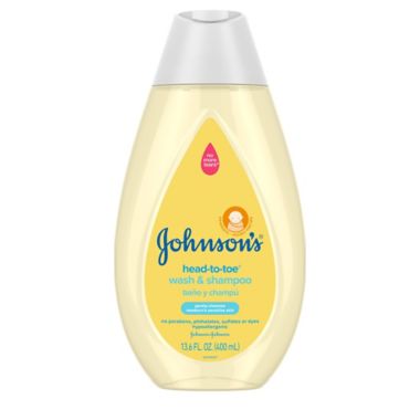 Johnson's&reg; 13.6 fl. oz. Head-To-Toe Wash &amp; Shampoo. View a larger version of this product image.