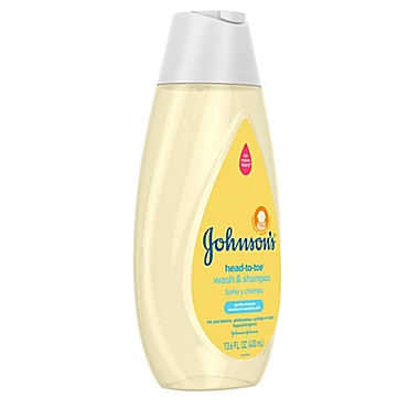 Johnson&#39;s&reg; 13.6 fl. oz. Head-To-Toe Wash &amp; Shampoo. View a larger version of this product image.