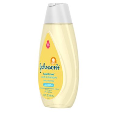 Johnson's&reg; 13.6 fl. oz. Head-To-Toe Wash &amp; Shampoo. View a larger version of this product image.