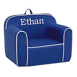 Delta Children® Personalized Cozee Snuggle Kids Chair in Dark Blue
