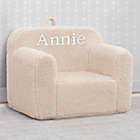 Alternate image 2 for Delta Children&reg; Personalized Cozee Sherpa Kids Chair in Cream