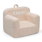 Alternate image 0 for Delta Children&reg; Personalized Cozee Sherpa Kids Chair in Cream