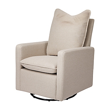 Cali Pillowback Swivel Glider in Beachside. View a larger version of this product image.