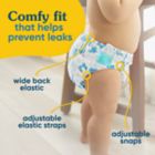 Alternate image 2 for Charlie Banana One Size Reusable Cloth Diaper with 2 Inserts in Cactus Azul