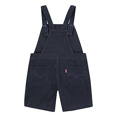 Levi&#39;s&reg; Size 2T Navy Blazer Denim Shortall. View a larger version of this product image.
