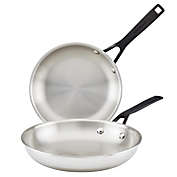 KitchenAid&reg; 5-Ply Clad Stainless Steel 2-Piece Frying Pan Set
