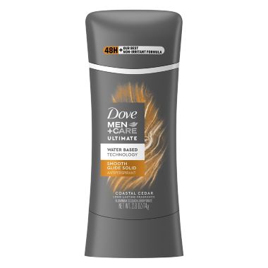 Dove Men+Care 2.6 oz. Ultimate Antiperspirant Stick in Coastal Cedar. View a larger version of this product image.