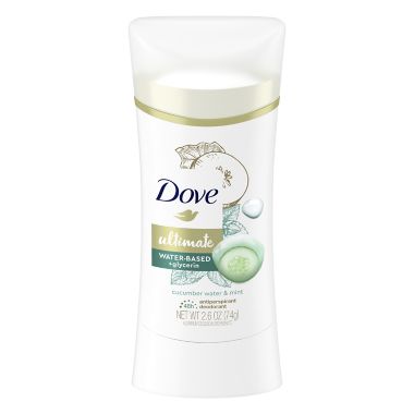 Dove 2.6 oz. Ultimate Antiperspirant Deodorant Stick in Cucumber Water &amp; Mint. View a larger version of this product image.