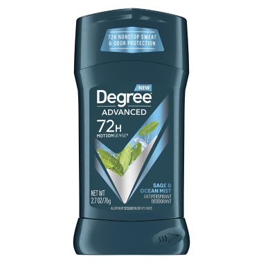 Degree&reg; Advanced 2.7 oz. Men Sage and Ocean Mist Antiperspirant Deodorant. View a larger version of this product image.