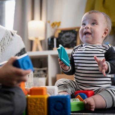 Baby Einstein&trade; Connectables Bridge & Learn&trade; Magnetic Activity Blocks. View a larger version of this product image.