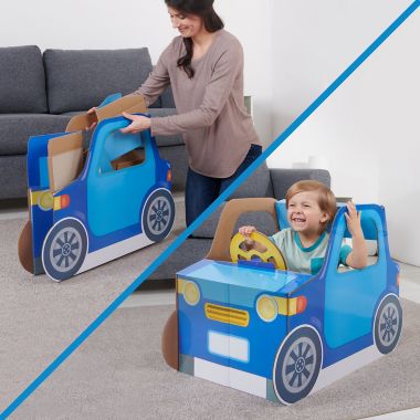 WowWee Pop2Play Indoor Cardboard Toy Car. View a larger version of this product image.