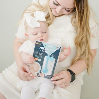 oogiebear-brite&trade; Nose and Nasal Aspirator in Blue. View a larger version of this product image.